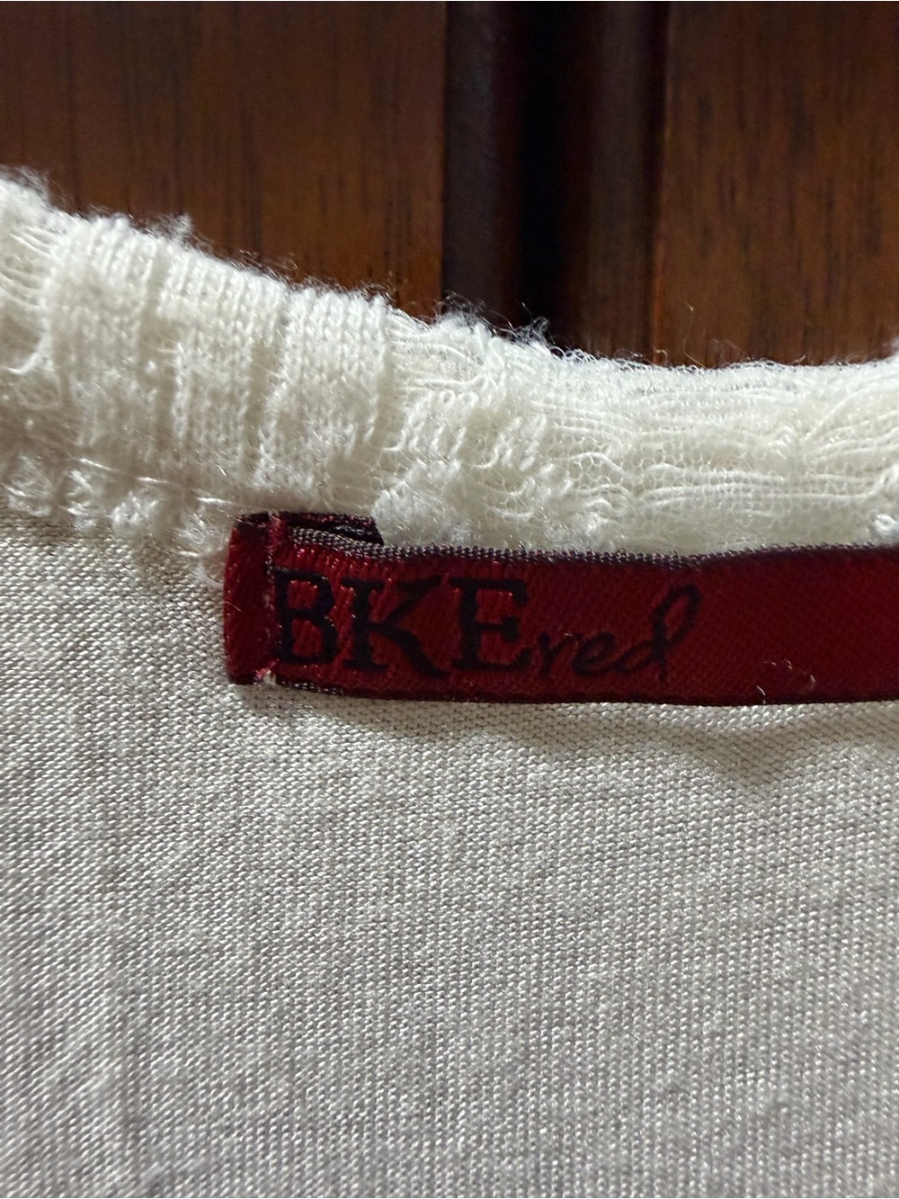 Lace-Up Racerback Tank Top - White - Picture 3 of 6